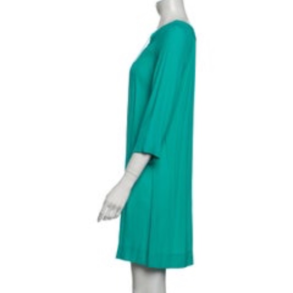 Diane Von Furstenberg Emerald Green Dress. NWT. - Picture 3 of 6